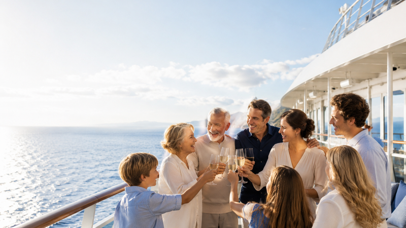 Luxury all-inclusive cruise ship elegant onboard dining destination